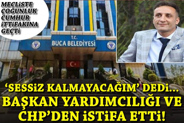 'Sessiz kalmayacağım' dedi... Başkan yardımcılığı ve CHP'den istifa etti!