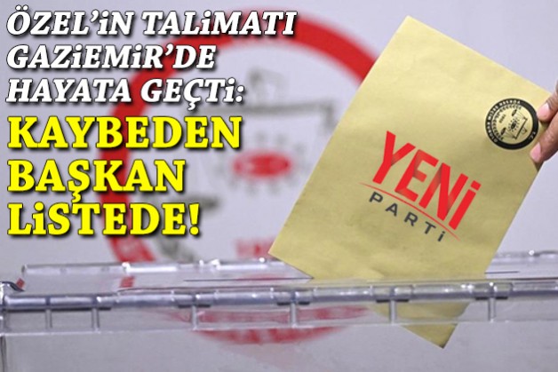 11 ilçede kongre mesaisi: Özel’in talimatı Gaziemir’de hayata geçti!