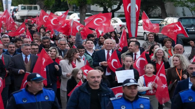 19 Mayıs coşkusu Gaziemir i saracak