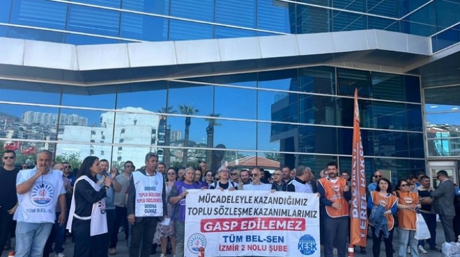2 belediyede memurlar tam gün iş bırakıyor!