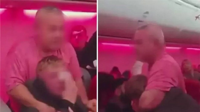 2 yolcuya ömür boyu uçuş yasağı getiren kavga!