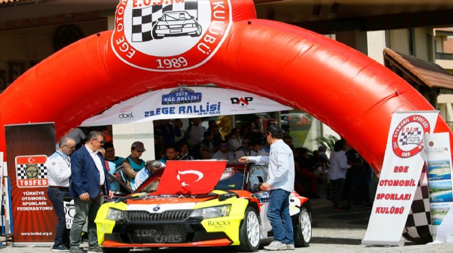 29. Ege Rallisi 'Sakin Şehir'den start aldı