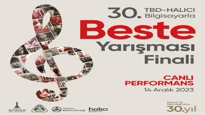 30. TBD-HALICI Bilgisayarla Beste Yarışması nda kazananlar ödül töreninde belli olacak