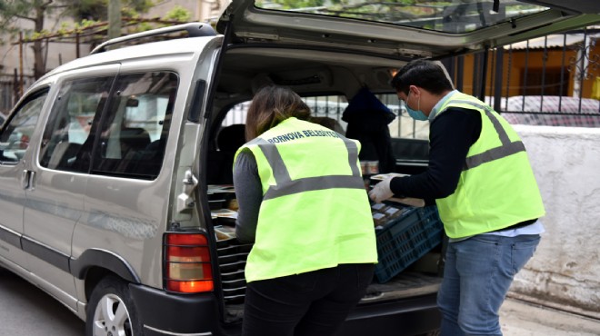 50 bin Bornovalı’ya sıcak yemek