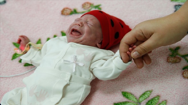 700 gram doğan Güneş hayata tutundu!