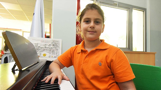 9 aylık piyanist İtalya'da ikinci oldu