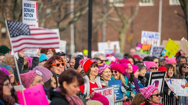 ABD de kadınlar Trump ı protesto için yürüdü