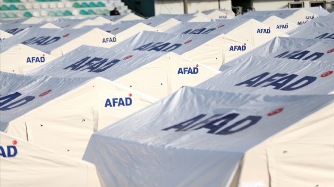AFAD Başkanı açıkladı: Kaç İzmirli çadırda barınıyor?