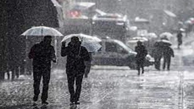 AFAD'dan 9 il için 'kuvvetli yağış' uyarısı
