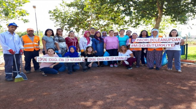 AK Kadınlar'dan 30 ilçede ‘temiz' mesai!