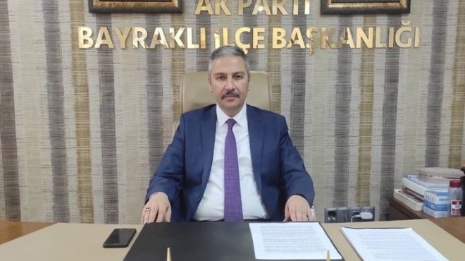 AK Parti Bayraklı dan Sandal a  şov  çıkışı