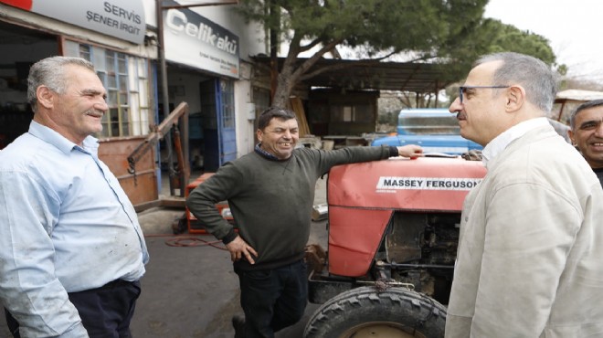 AK Parti, Bergama'nın köylerinde... Sürekli'den BASBAŞ vurgusu