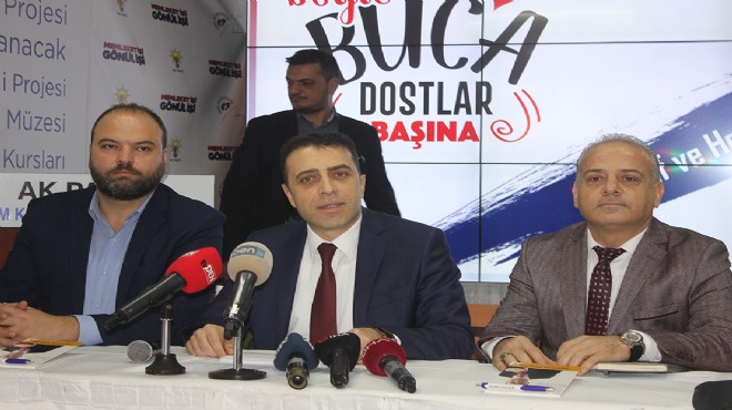 AK Parti Buca Adayı Arslan projelerini 'noterli istifa vaadi'yle tanıttı