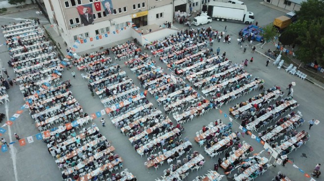 AK Parti Buca'dan binleri buluşturan gönül sofrası