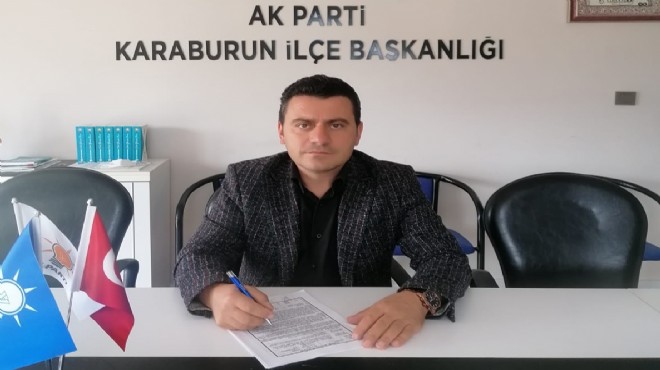 AK Parti Karaburun'dan ‘18 ay' salvosu