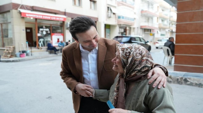 AK Parti adayı Çiftçioğlu'ndan Karşıyakalı büyüklerin yüzünü güldüren projeler