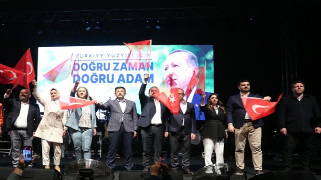 AK Parti'den Bayraklı mitingi... Dağ ve İnan ne mesaj verdi?