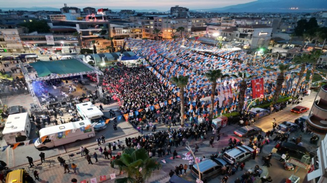 AK Parti den Menemen de gövde gösterisi!