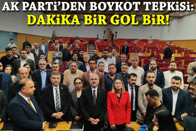 AK Parti'den protesto tepkisi: Dakika bir gol bir!