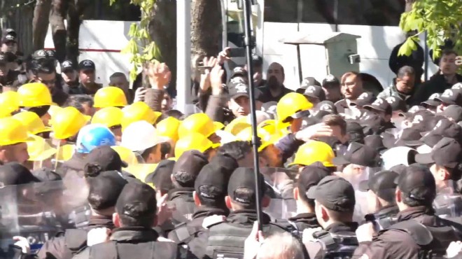 Açlık grevindeki madencilere abluka!