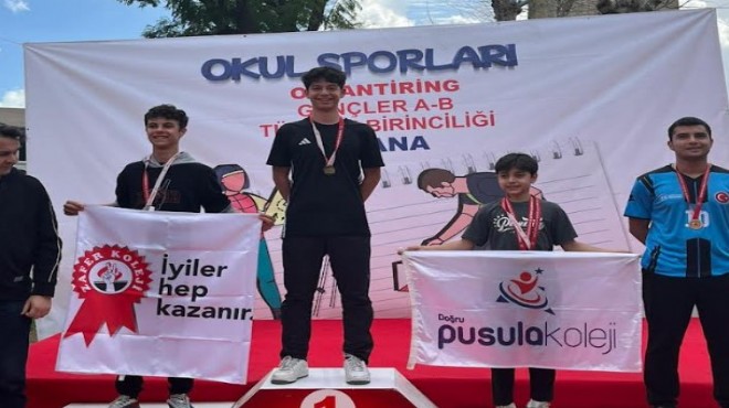 Adana’da zirve Aliağa’nın: Eymen’den çifte başarı