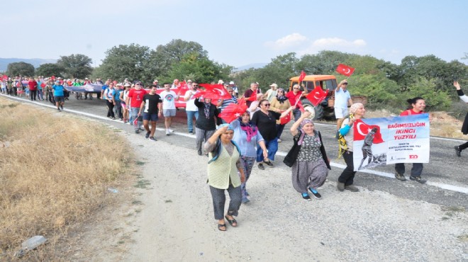 Adım adım İzmir e: Ve Zafer Yolu kafilesi Takmak’ta!