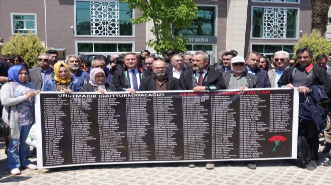 Adliye önünde Soma davası kararı isyanı!