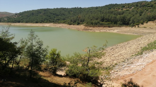 Afette zarar gören Balabandere Göleti onarıldı