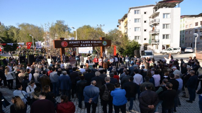 Ahmet Taner Kışlalı adı Menemen'de yaşayacak