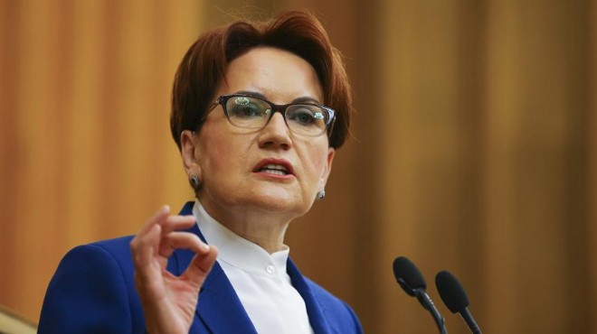 Akşener: Ekonomi o mantığa teslim olmuştur!