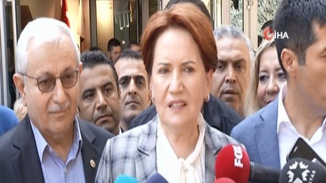 Akşener: Yüksek oranda katılım olacak