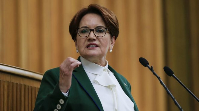 Akşener de hükümete resepsiyon tepkisi!