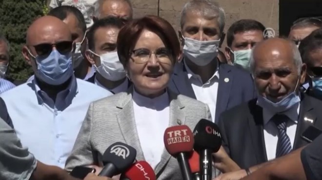 Akşener den  Evine dön  çağrısına yanıt!