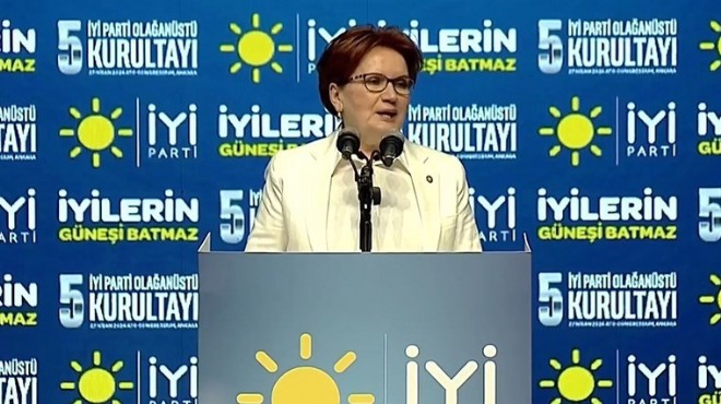 Akşener'den İYİ Parti kurultayında 'veda' konuşması!