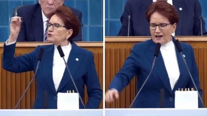 Akşener'den sert sözler: Kurşunları fırlattı!