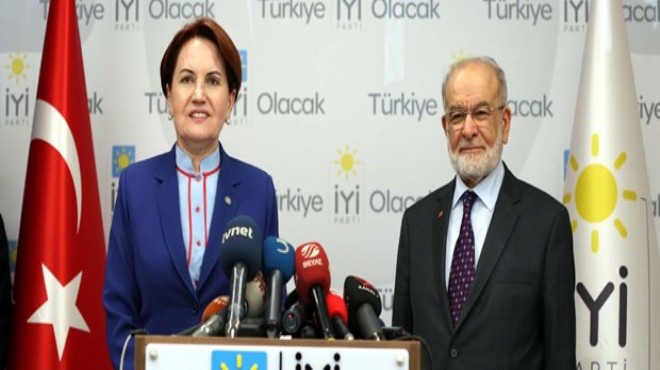 Karamollaoğlu ile Akşener'den seçim zirvesi!