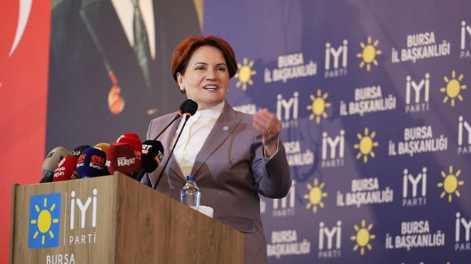 Akşener, partisinin oy oranlarını açıkladı