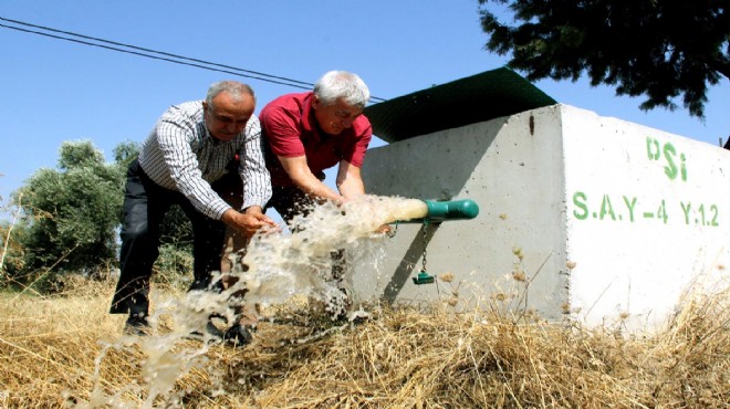 Aktaş Barajı'ndan Ödemiş Ovası'na can suyu!