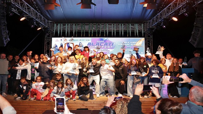 Alaçatı Windfest’te ödüller sahiplerini buldu