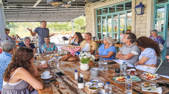 Alaçatı da  tadım  şöleni... Parola: Toprağı koru!