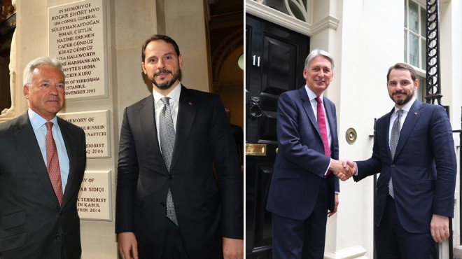 Albayrak'tan Londra'da kritik 'finans' mesaisi!