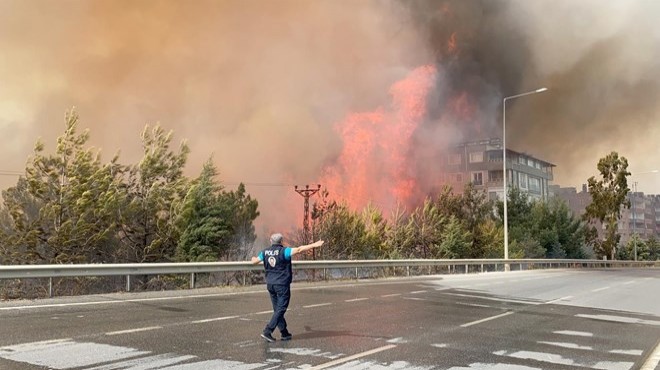 Alevlerle 33 saatlik mücadele: 4 şüpheli gözaltında