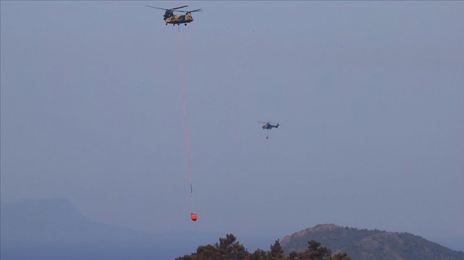 Alevlerle mücadelede 3.gün: Marmaris'te son durum!