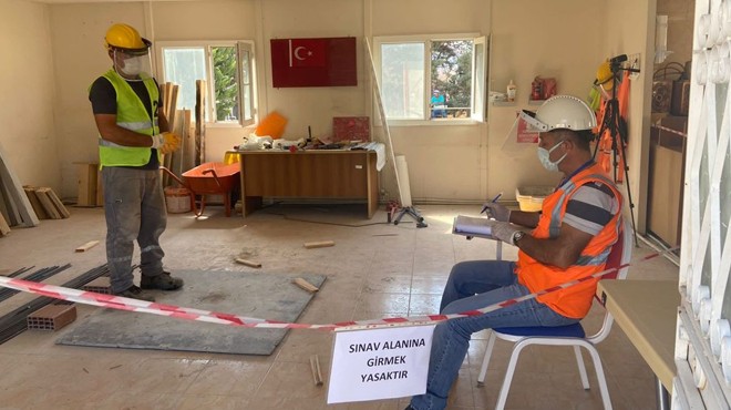 Aliağa'da 'mesleki yeterlilik' uygulaması