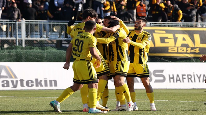 Aliağa FK 3 puan hasretine nokta koydu