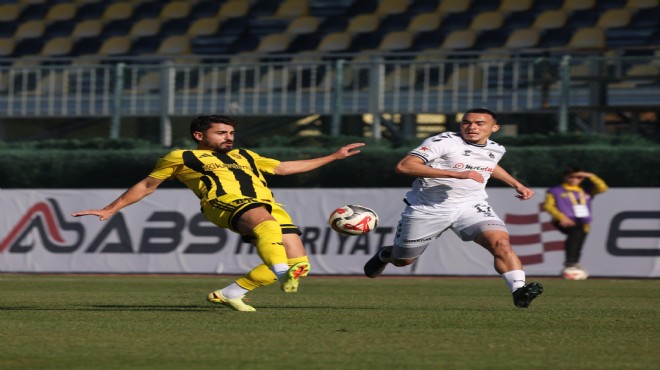 Aliağa FK evinde ilk kez takıldı