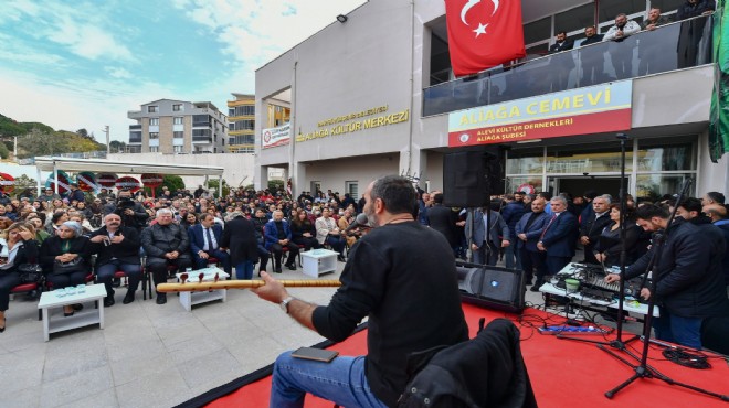 Aliağa Kültür Merkezi cemevi olarak açıldı