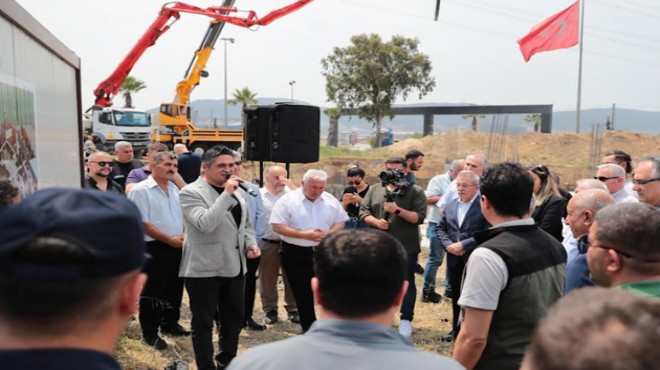 Aliağa Sanayi Sitesi Cami’nin temeli atıldı