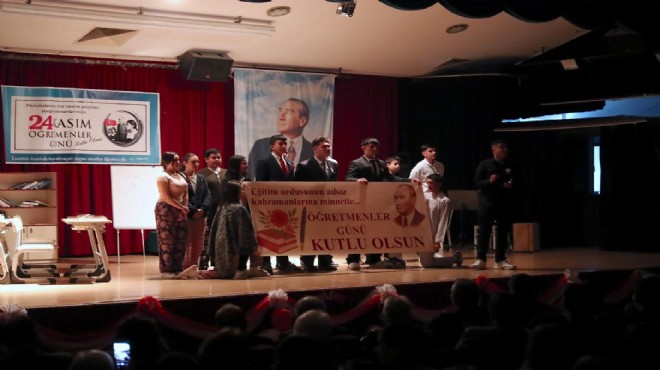 Aliağa da  24 Kasım  tören ve gösterilerle kutlandı