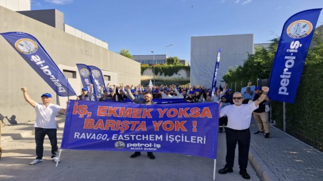 Aliağa da direniş kapıda: İşçiler grev ilanını astı!